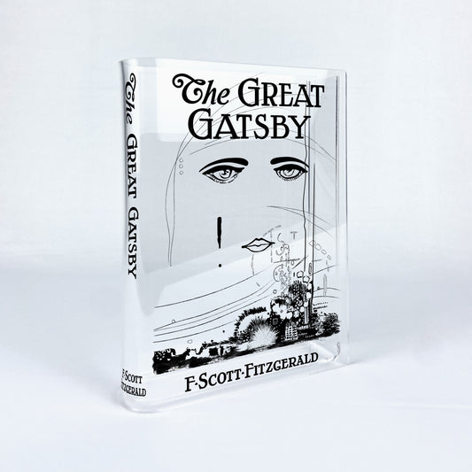 The Great Gatsby Acrylic Book Vase