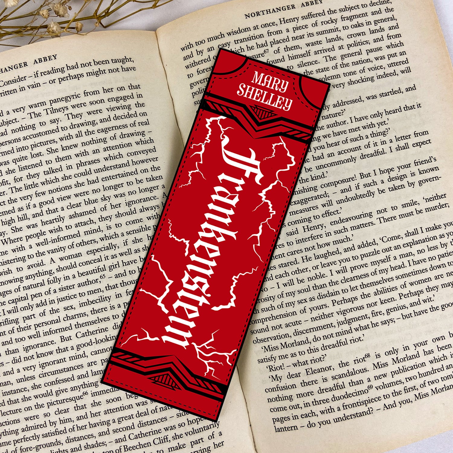 Frankenstein Paper Bookmark