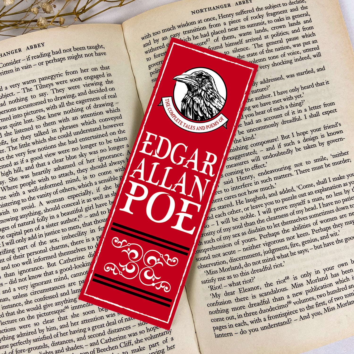 The Complete Tales and Poems of Edgar Allan Poe Paper Bookmark