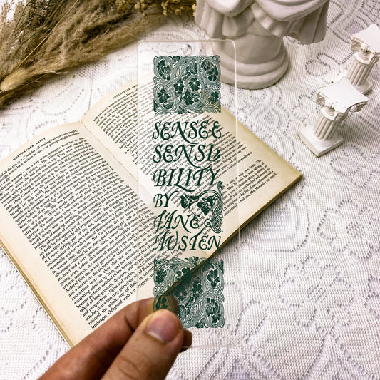 Sense and Sensibility Acrylic Bookmark