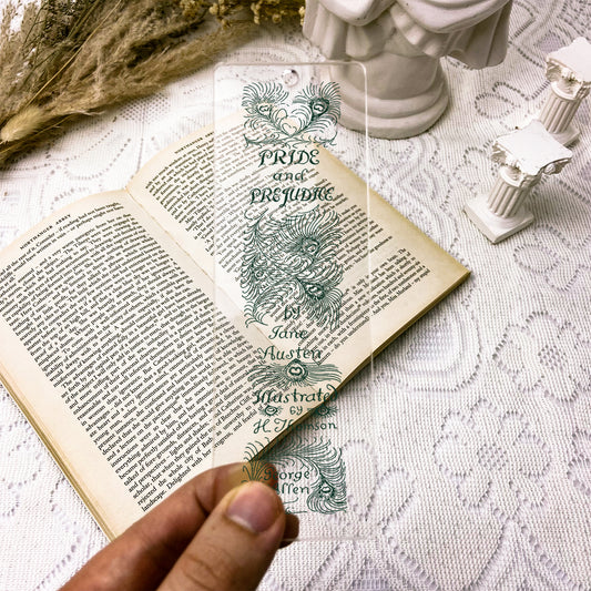 Pride and Prejudice Acrylic Bookmark