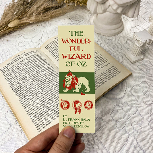 The Wonderful Wizard of Oz Paper Bookmark