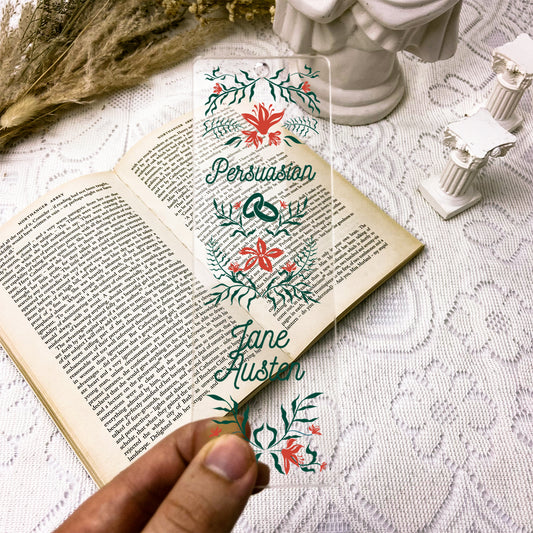 Persuasion Acrylic Bookmark