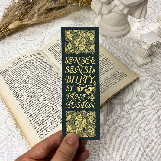 Sense and Sensibility Paper Bookmark