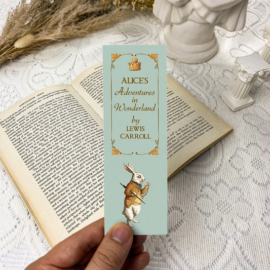 Alice's Adventures in Wonderland Paper Bookmark