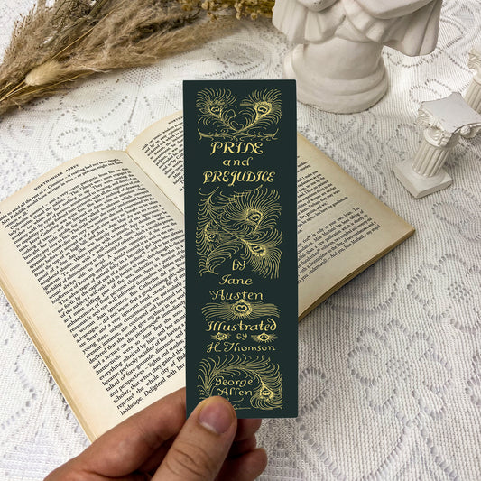 Pride and Prejudice Paper Bookmark