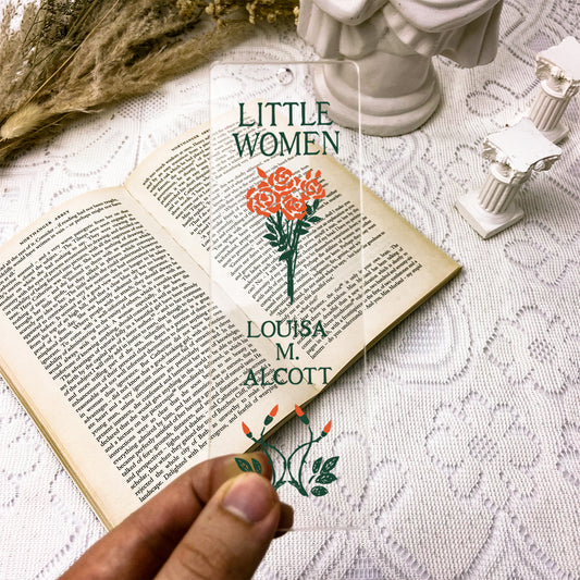 Little Women Acrylic Bookmark