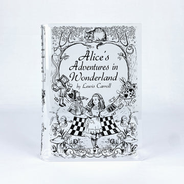 Alice's Adventures in Wonderland Acrylic Book Vase - II