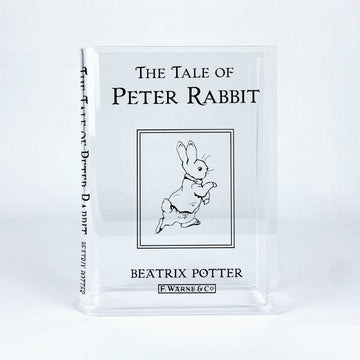 The Tale of Peter Rabbit Acrylic Book Vase