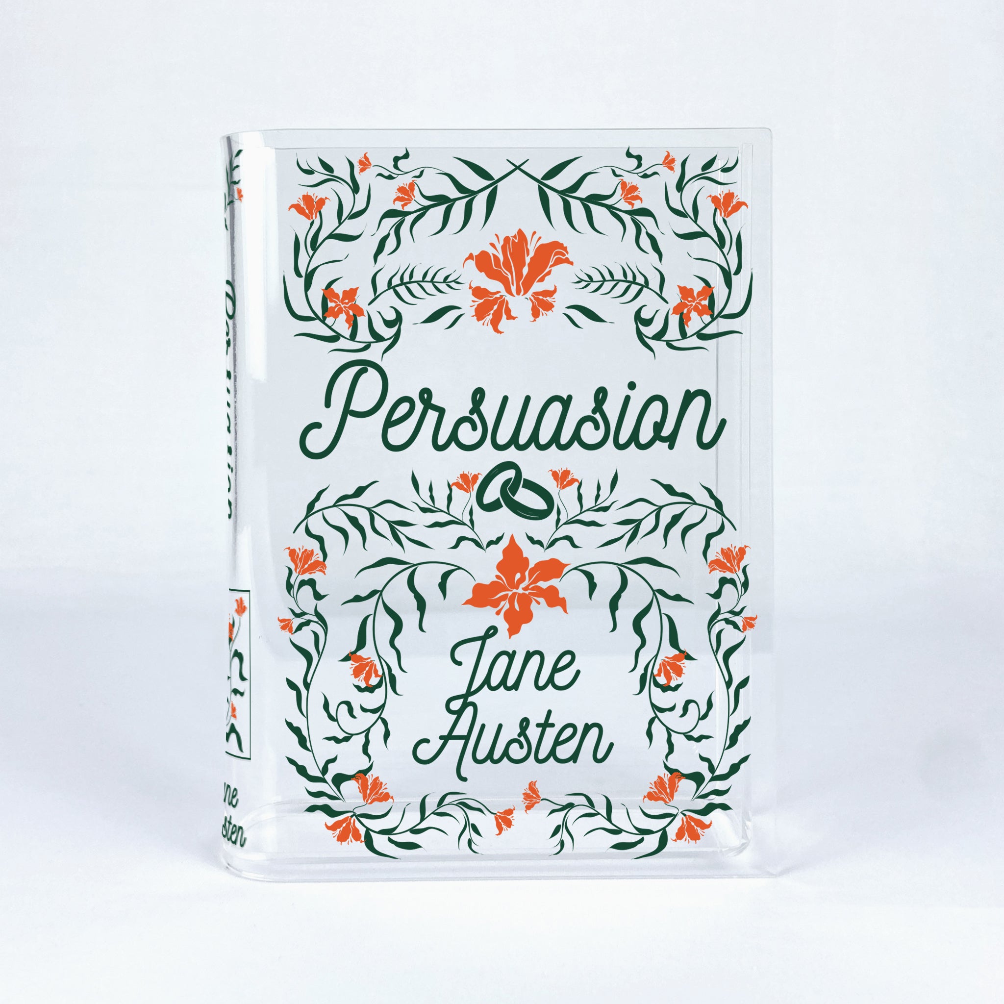 Persuasion Acrylic Book Vase - II