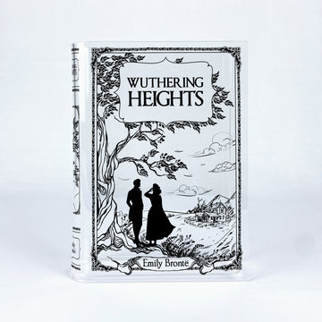 Wuthering Heights Acrylic Book Vase