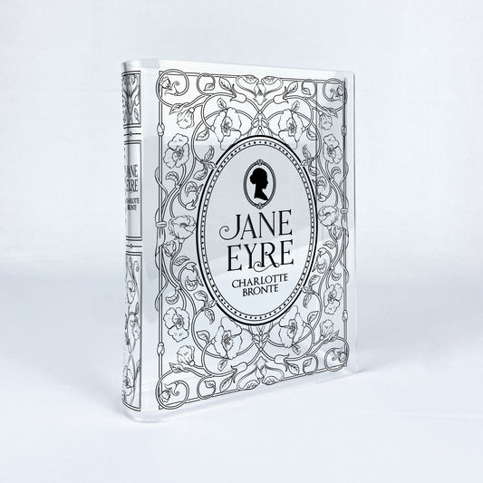 Jane Eyre Acrylic Book Vase