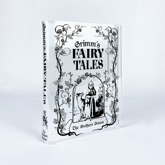 Grimms' Fairy Tales Acrylic Book Vase