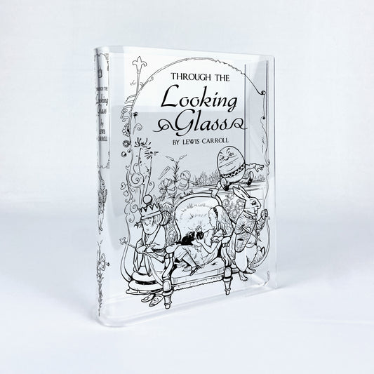 Through the Looking-Glass Acrylic Book Vase