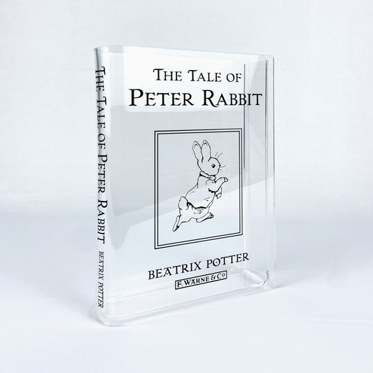 The Tale of Peter Rabbit Acrylic Book Vase